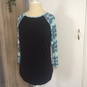 Lularoe Aztec Randy Baseball Tee